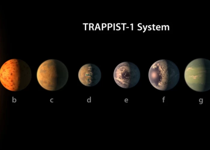 Megsüti bolygóit a TRAPPIST-1