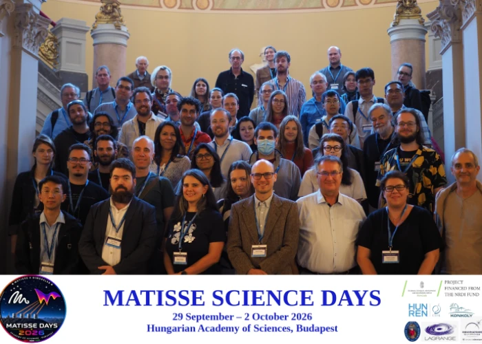 Konkoly Observatory Hosted Second MATISSE Science Days in Budapest