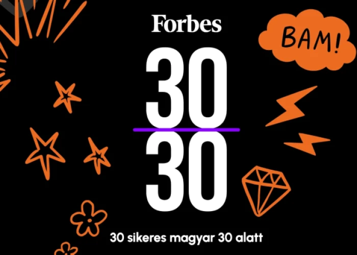 Munkatársunk a Forbes 30/30 listáján