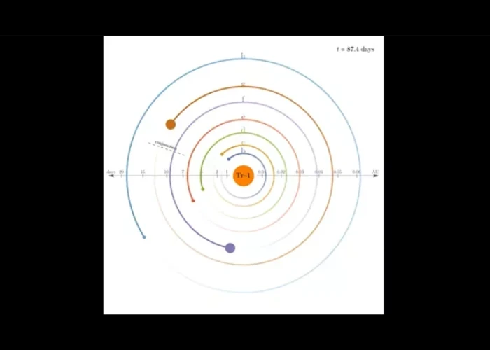 The Evolution of the Trappist-1 Planetary System