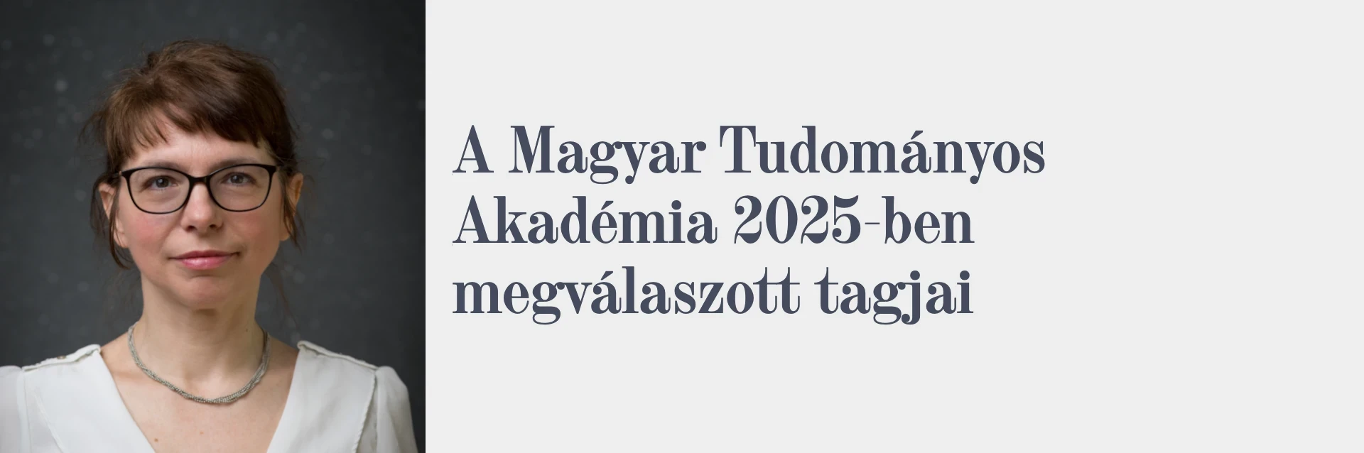 Maria MTA-tagság